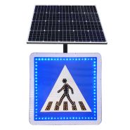 Panneau lumineux clignotant passage piéton_1