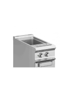 Cuiseur à pâtes électrique sur placard MBM - 40L - 9Kw - Acier inoxydable_1