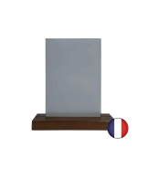 Porte menu de table en bois avec plexi A5 - Lot de 2 - Référence : PFN57CH-PLEXIA5_1