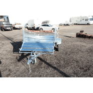 Remorque robuste Lider Robust 39350 - structure rustique, essieu 750 kg sans frein, transport foin, fumier, bois, matériaux divers_1