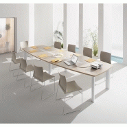 Table en mélaminé ou stratifié HPL avec traitement antibactérien