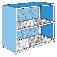 194115w - conteneur de stockage basic-store bs 30-2k-te, portes battantes, rétention 2000 l_2