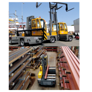 Chariot latéral diesel Baumann - Série HX 3000 kg - Compact et maniable_1