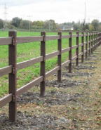 Clôture d'enclos/portail en résine - LIC-CA03 - LCI Cheval - Hanit - Sécurité et durabilité_1