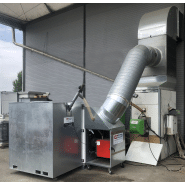 Générateur d'air chaud biomasse GT-210 - 190 kW - Débit 14000 m3/h - Brûleur multi-combustible_1