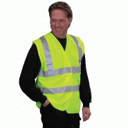 Chasuble de sécurité lavable en machine jusqu'à 25 cycles