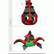 Grappins hydrauliques pour pelles et chargeurs - RVM250 4P à RVM500 5P Rozzi - Coquilles optimisées et rotation disponible_1