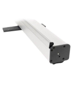 Roll Up Cube 100x200cm - Référence PE-ROLL-CUBE 100 - Socle carré vintage en plastique - PLV stable et robuste_1