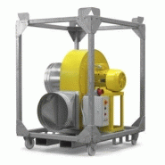 Ventilateur radial antidéflagrant TFV 600 EX - 16.000 m³/h - Zone 2 T4 - Étanche IP55 - Haute pression_1