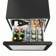Réfrigérateur Minibar tiroir TD50C Noir TEFCOLD_1