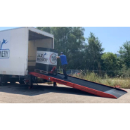 Rampe de quai mobile robuste AZ Ramp Prime XS - Capacité de 6T à 10T - Utilisation fixe ou mobile - Modèle économique et minimaliste_1