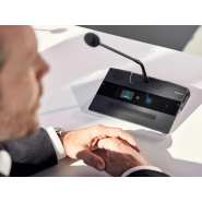 Système de conférence sans fil Confidea FLEX G4 TELEVIC - Écran tactile 5.2 pouces - Réf. 18637_1