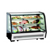 Vitrine réfrigérée à affichage numérique et portes coulissantes, pour les professionnels de chr, traiteurs, boulangeries, pâtisseries et chocolateries - deli cool iii, 160l  réf. 700203g bartscher_1