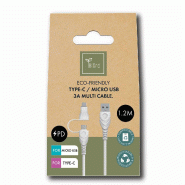 Biond bio-12-tcm câble usb-a vers usb-c+micro 3a, 1,2 m_1