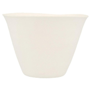 Gobelet bagasse blanche 17,5cl Ø8,3x6,1cm - par 200_1