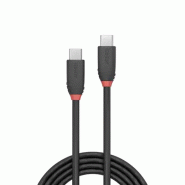 LINDY 1.5m USB 3.1 Type C Cable 3A Black Line_1