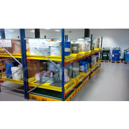 Tiroir à palette tôle 200 kg pour lisses - 70% - 800 x P 1200 mm  - CR34C001-A_1