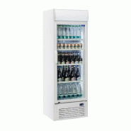 Armoire à boissons blanche 1 porte 350 L - avec canopy bombé | Coolhead - DC350C_1