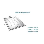 Citerne souple eau potable WP1100 - NEATFX - 50 m³ - Toile EXOM ACS - Compacte et pliable_1