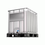 Cuves IBC - Neuves - Certifiées UN - 640L à 1250L - Plastique, 1000 L, Certifié UN_1
