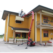 Lightlift 14.72 iiis - nacelle araignée - hinowa s.P.A. - capacité nacelle chenillée 120kg à 200kg_2