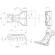 Rino-140-rev broyeur forestier - deleks - largeur de travail 1380 mm_1