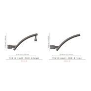 Vela - Crosses sur poteaux GMR Enlights - 752 mm - Simplicité et design incurvé_1