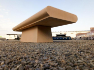 Banc en béton Abellir 190 x 64 x 51 cm - Ciment blanc ou gris Green Seal - Granulats siliceux - Couleurs standards Blanc / Gris / Ocre - Finition petra 1_1