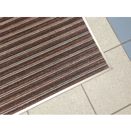 Cadre adhésif - profilé aluminium pour protection de bordure de revêtement de sol_1