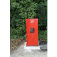 Coffret de commande manuelle - obturateur de canalisation permanent avec bouteille d'azote et manodétendeur_1