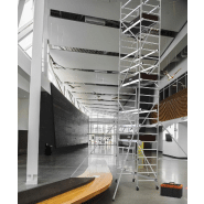 Échafaudages roulants en aluminium Runner - 1 plancher - Plancher de 1,6 m_1