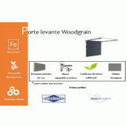 Porte de garage levante woodgrain - 4000 / 2200_1