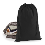 Sac publicitaire cordelette en coton premium - Réf: W216 - Westford Mill - 100% coton - 200 g/m² - Fermeture à double cordon - Disponible en cinq tailles_1