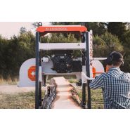 Scierie à ruban avec options de motorisation puissante