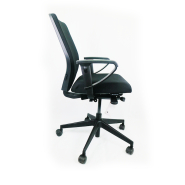 Viasit - Fauteuil de bureau ergonomique d'occasion avec accoudoirs réglables et mécanisme synchrone - Confort et résistance_1