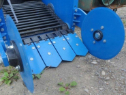 Arracheuse de pommes de terre Krukowiak aligneuse 1 rang eco 65 à disques - occasion - adaptée agriculture biologique et conditions sèches_1