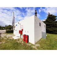 Conteneur chaufferie en béton - modulaire avec silo intégré ou adjacent_1