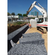 Gabion pré-rempli prêt à poser - Mise en place facile et rapide - Panneaux renforcés fil 5,5mm_1
