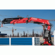 Grue auxiliaire Fassi F395A XE-Dynamic - Bras hydraulique jusqu'à 26,70 m avec jib - Moment maximum 37,10 tm_1