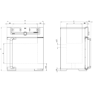 Incubateur / étuve MEMMERT IN 30 PLUS avec convection naturelle 80°C_1