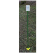 Jalonneur à catadioptre pour accotement - éléments interchangeables - hauteur 1200 mm_1