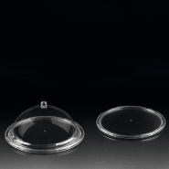 Plateau pour cloche 36153 polycarbonate transparent Ø35,5x2cm_1