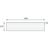 Rail de guidage Tactiline 4GCI/1-2 - Accessibilité visuelle et tactile - Marque Romus_1