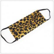 Masque lavable 3 plis Léopard - tissu 100% coton Oeko-Tex - barrette nasale - VDM_1