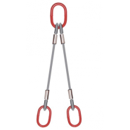 Elingue câble 2 brins 2 anneaux Référence 4736_1