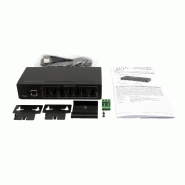 EXSYS EX-11217HMVS HUB 7 ports USB 2.0 métal avec alimentation 5V/2A Genesys Chipset_1