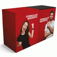 Formulate Magnétique Comptoir - New Display - Structure tubulaire en aluminium avec aimants pour assemblage évolutif_1