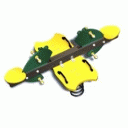 Jeu à ressort grenouille - 98822pe - Crea Equipements - Âge 2 à 7 ans - Capacité 4 enfants_1