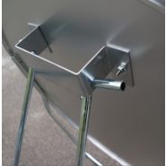 KC1 19P - Panneau de chantier Rue barrée - Direct Signalétique - Dimension H 800 x L 600 mm - Acier galvanisé - Classe 1 et 2_1