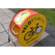 Station de gonflage robuste, personnalisable pour vélos à énergie musculaire - altinnova altao pump_1